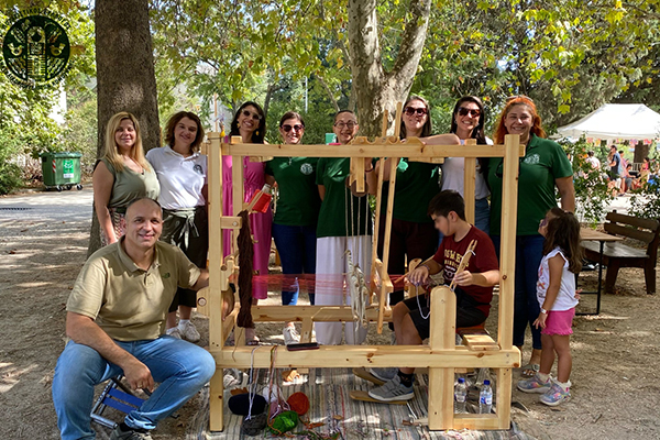 Volakas,Greece-January 7, 2022: In the village of Volakas, in Drama, every January (6-8) revives the custom of "Harapia", means "Black men", because of their black traditional costumes.